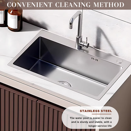 Aihm-Lon Outdoor Laundry Utility Cabinet with Sink 47.24"-62.99"