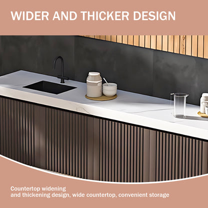 Aihm-Lon Outdoor Kitchen Cabinet with Utility Long Storage Cabinet  80"-88"