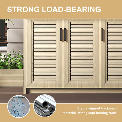 Aihm-Lon Outdoor Kitchen Cabinet with Aluminum Cabinet 47.24"