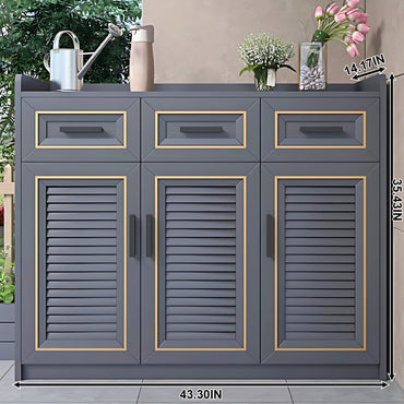 Aihm-Lon Outdoor Kitchen Cabinets with Drawers 43.3"-55.11"