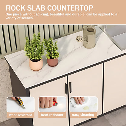 Aihm-Lon Freestanding Outdoor Kitchen Cabinet 59.05"-62.99"