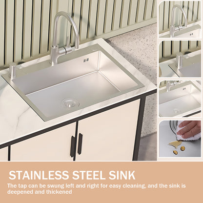 Aihm-Lon Freestanding Outdoor Kitchen Cabinet 59.05"-62.99"