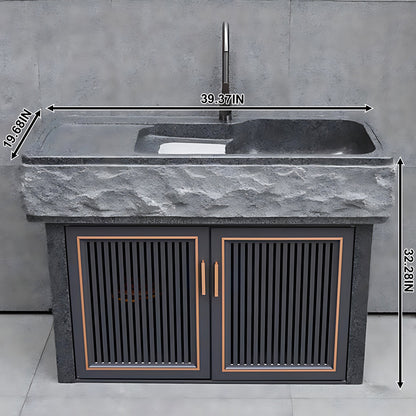 Aihm-Lon Outdoor Laundry Cabinets and Storage 39.37"-59.05"