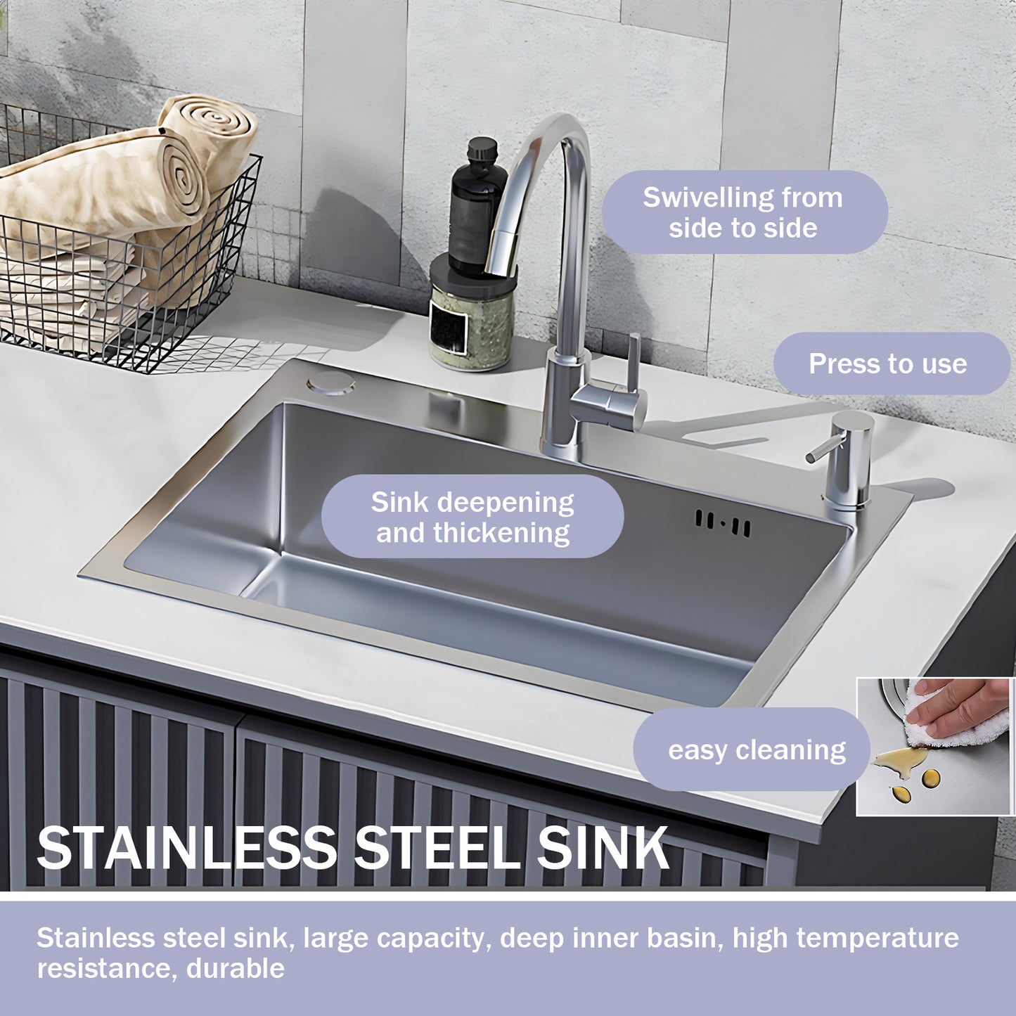 Aihm-Lon Waterproof Outdoor Storage Cabinet with Doors and Shelves  62.99"