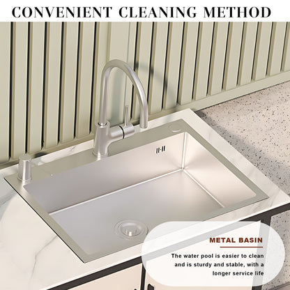 Aihm-Lon Outdoor Kitchen Cabinets with Sink Cabinet Storage 62.99"