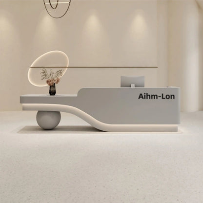 Aihm-Lon Reception Desk for Beauty Salon 72"-120"