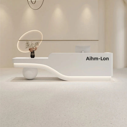 Aihm-Lon Reception Desk for Beauty Salon 72"-120"