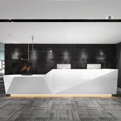 Aihm-Lon Front Desk Reception with Lighting 63"-118"
