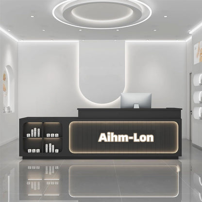 Aihm-Lon Reception Desk with Display Area 64"-88"