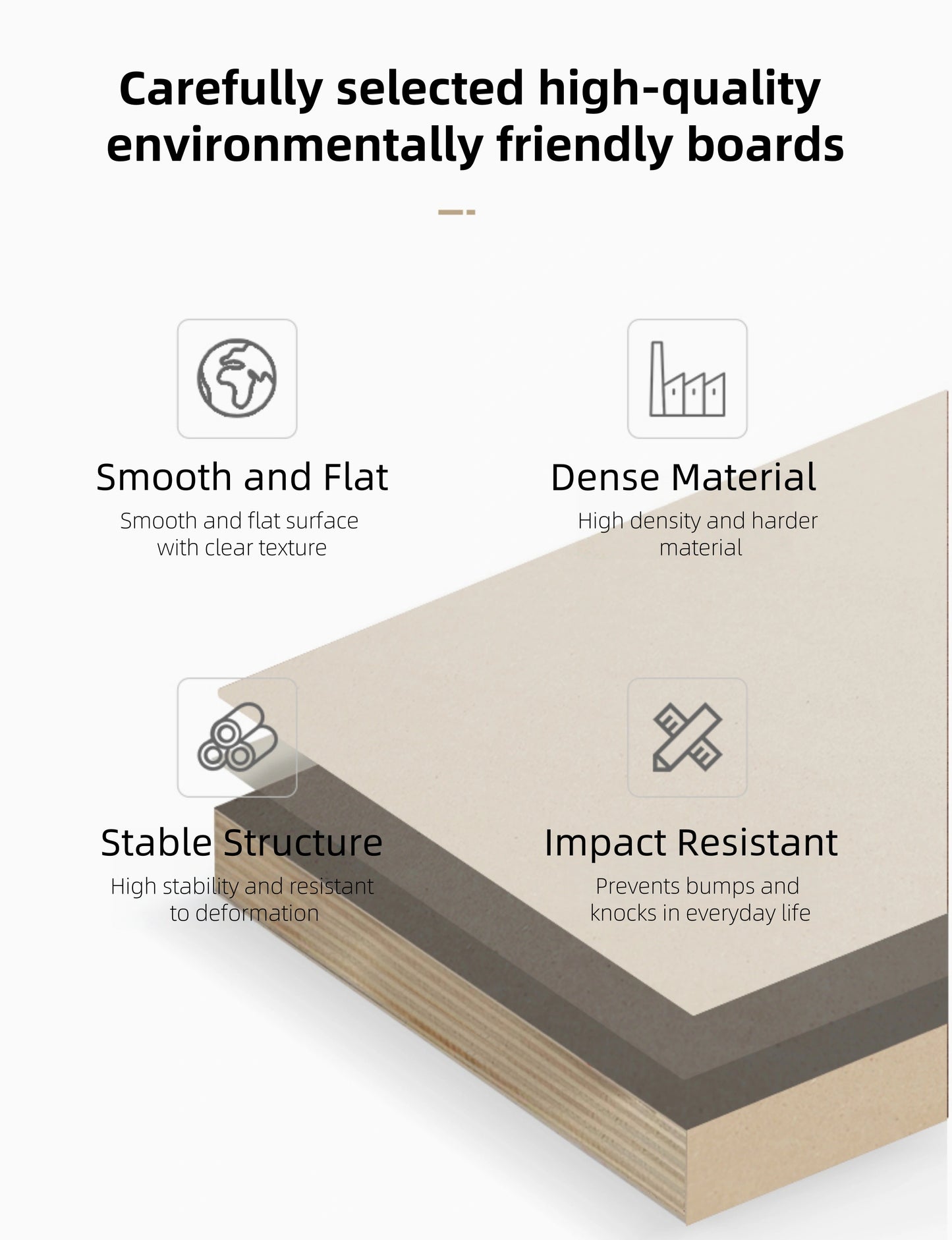 Aihm-Lon Reception Desk Customized Creative Irregular-Shaped Front Desk 87”-110”