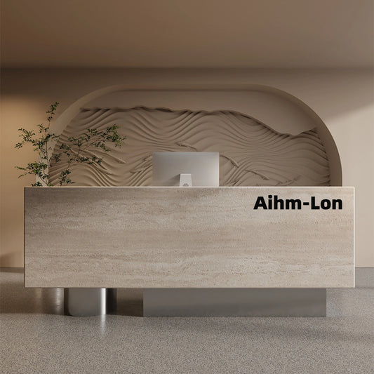 Aihm-Lon Small Size Reception Desk for Bar Counter Clothing Store 47"-95"