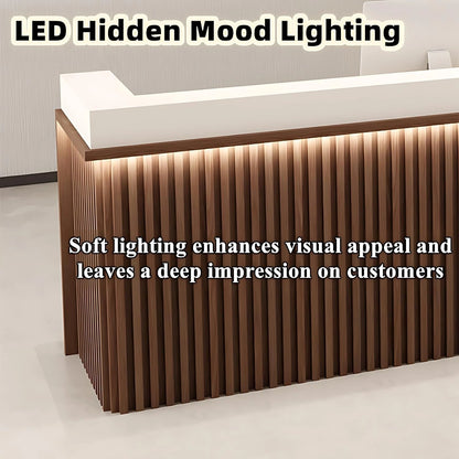 Aihm-Lon Reception Desk for Reception Area 64"-120"