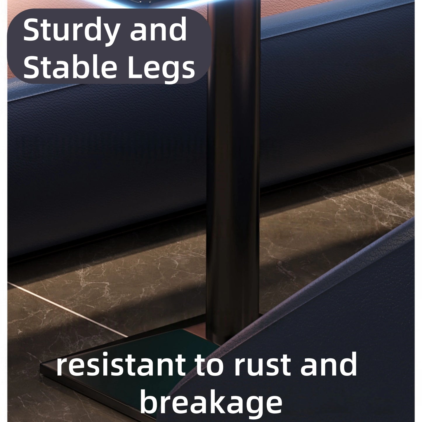 Aihm-Lon Commercial Use Sofa Set with Table for Restaurant Bar 47"