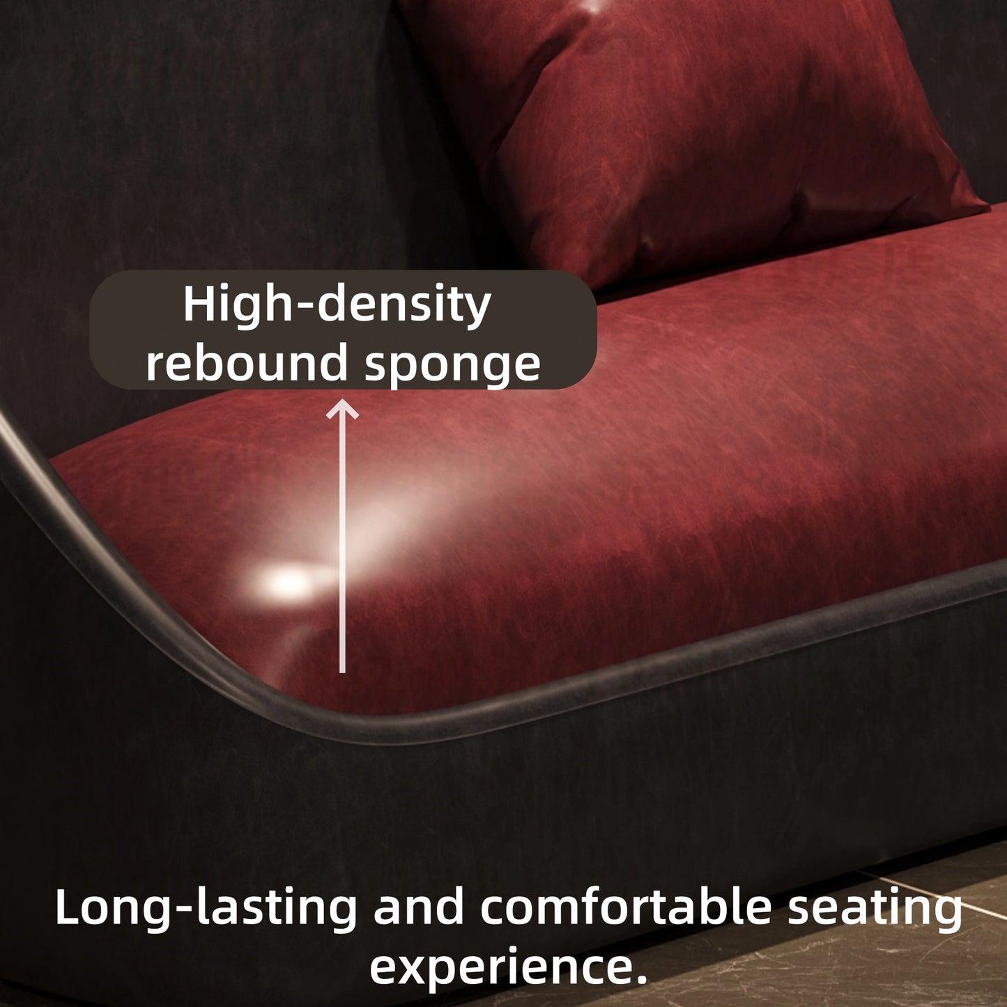 Aihm-Lon Commercial Use Sofa Set with Table for Restaurant Bar 47"