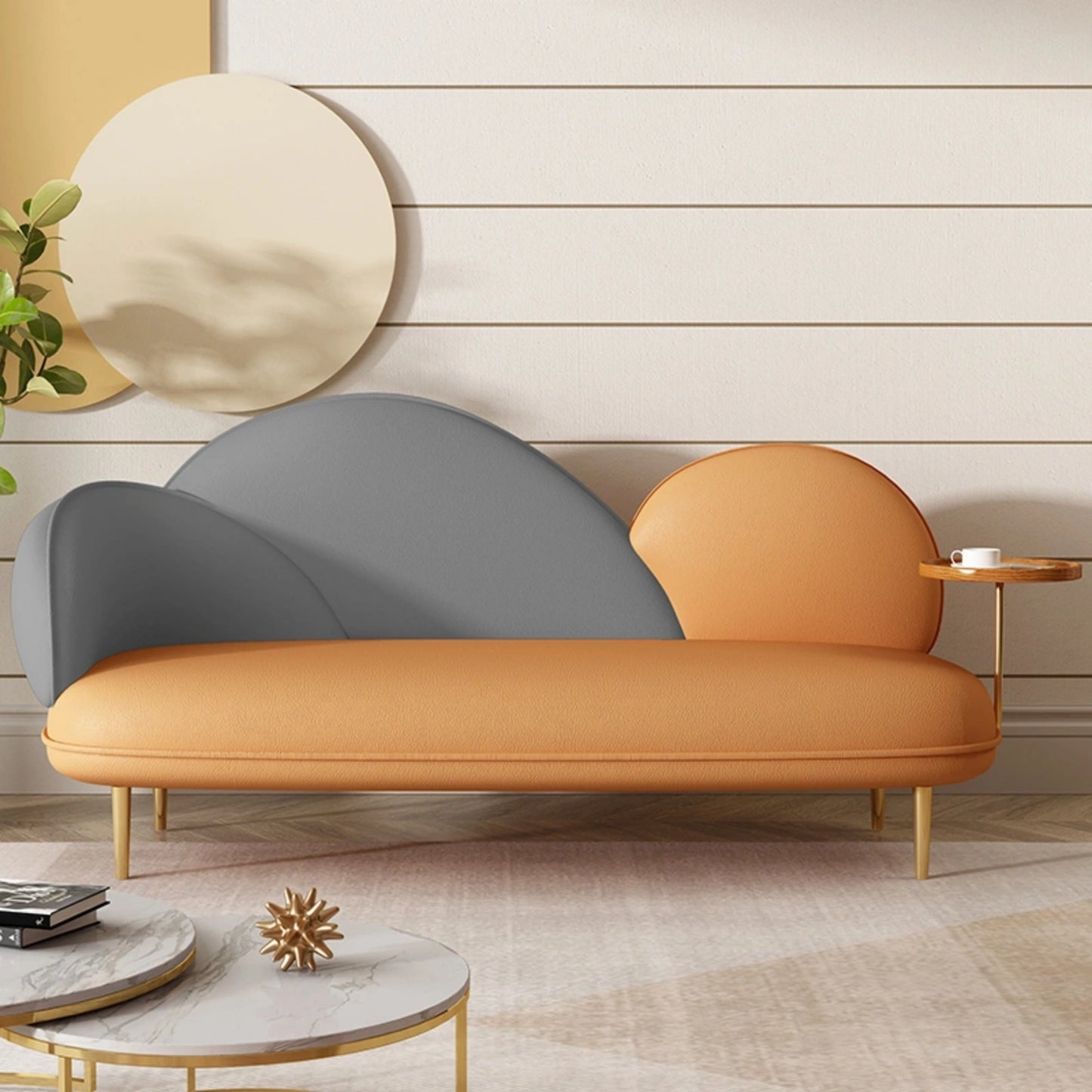 Aihm-Lon Sofa Set Creative Cloud Shape Suitable for Beauty Salons 33"-71"