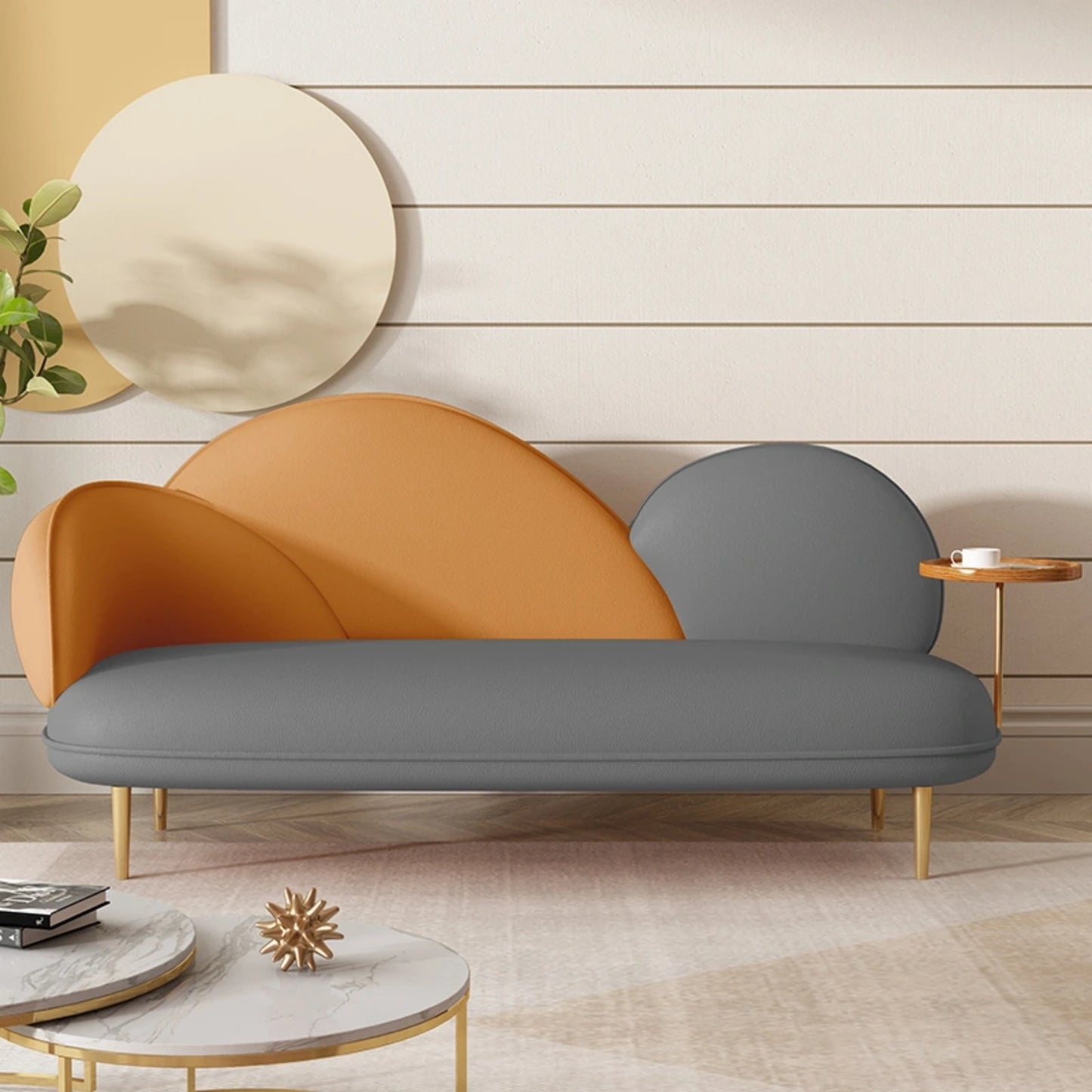 Aihm-Lon Sofa Set Creative Cloud Shape Suitable for Beauty Salons 33"-71"