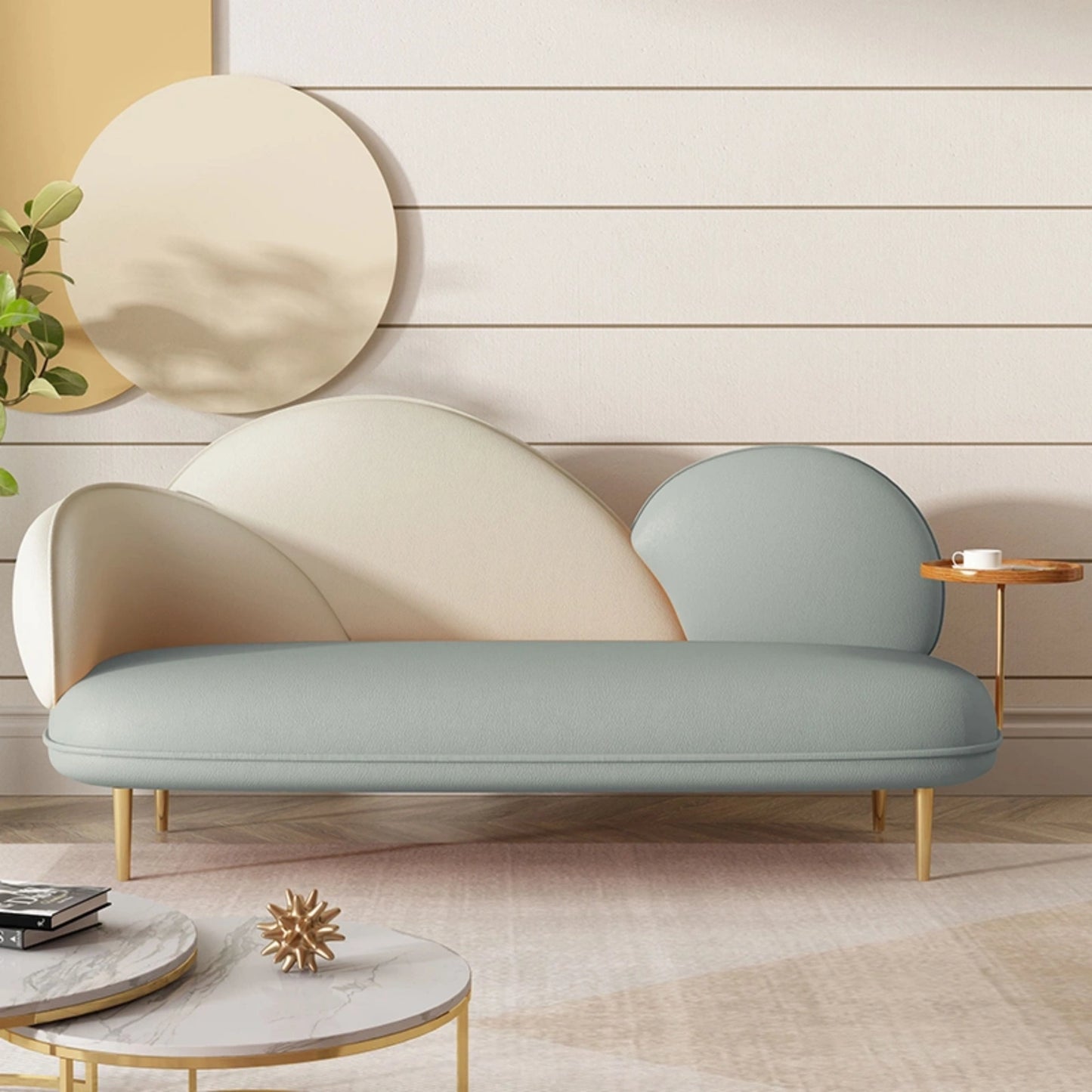 Aihm-Lon Sofa Set Creative Cloud Shape Suitable for Beauty Salons 33"-71"