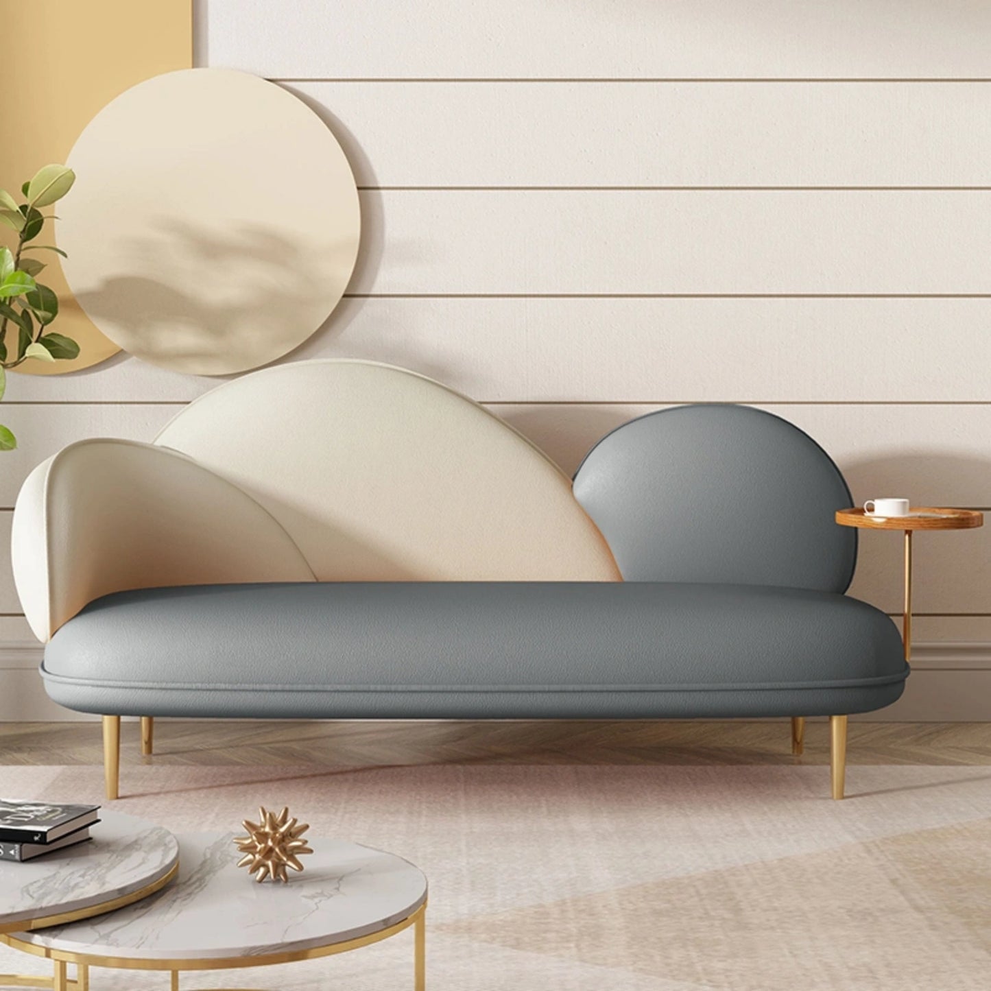 Aihm-Lon Sofa Set Creative Cloud Shape Suitable for Beauty Salons 33"-71"