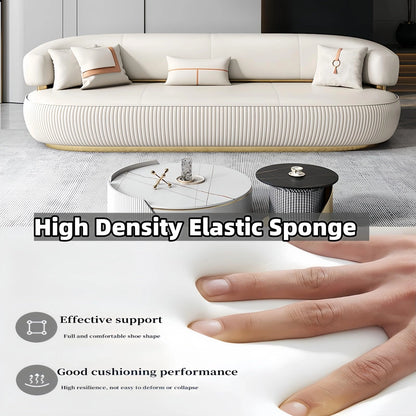 Aihm-Lon Commercial Use Sectional Sofa Set with with Coffee Table and Chair 67''-110''