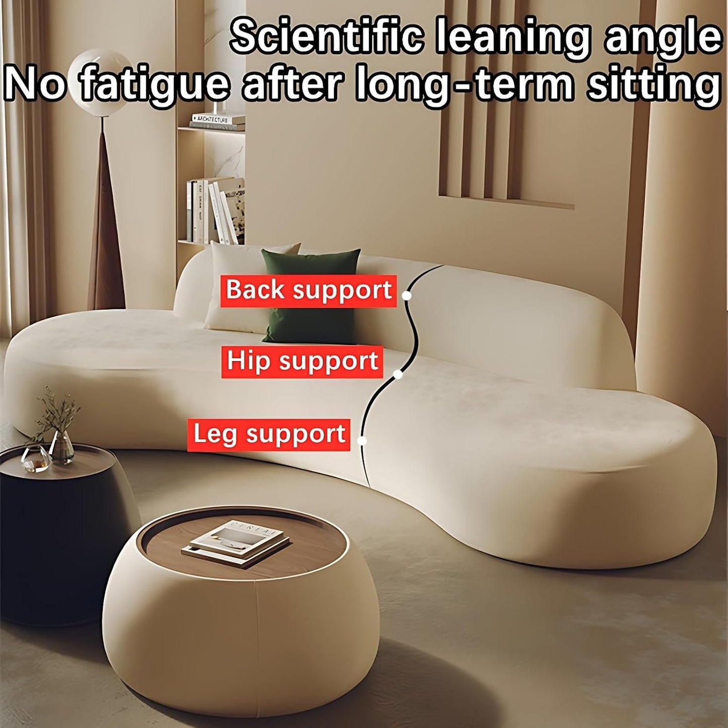 Aihm-Lon Commercial Grade Velvet Sofa Set with Table and Chair for Beauty Salon Meeting Room 67"-142"