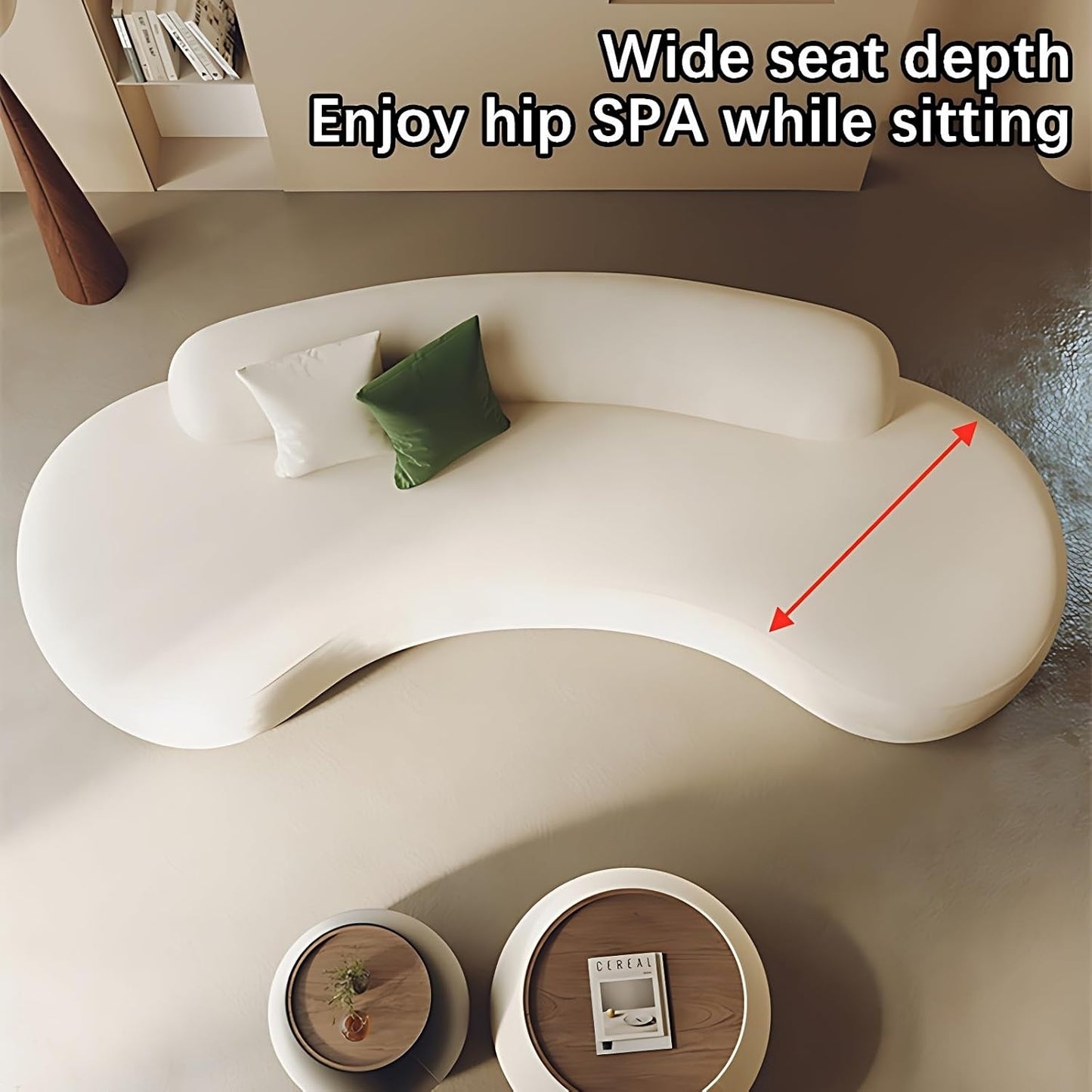 Aihm-Lon Commercial Grade Velvet Sofa Set with Table and Chair for Beauty Salon Meeting Room 67"-142"