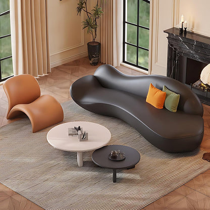 Aihm-Lon Commercial Grade Sofa Set with Table and Chair for Office Lounge Area 67"-110"