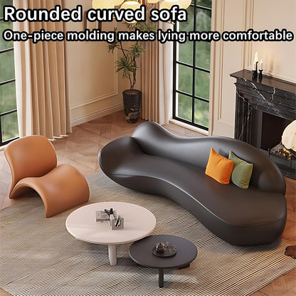 Aihm-Lon Commercial Grade Sofa Set with Table and Chair for Office Lounge Area 67"-110"