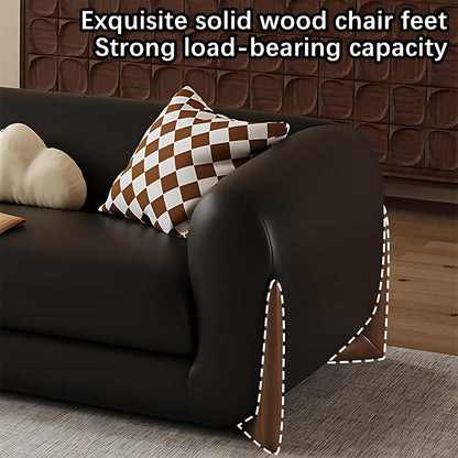 Aihm-Lon Commercial Grade Retro Sectional Sofa Set with Coffee Table and Chair 71"-94"