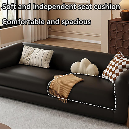 Aihm-Lon Commercial Grade Retro Sectional Sofa Set with Coffee Table and Chair 71"-94"