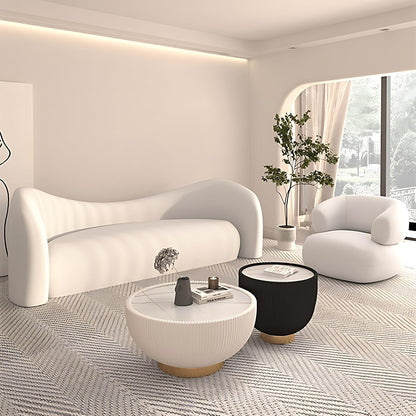 Aihm-LonCommercial Grade Sectional Sofa Set with Coffee Table and Chair 61"-94"