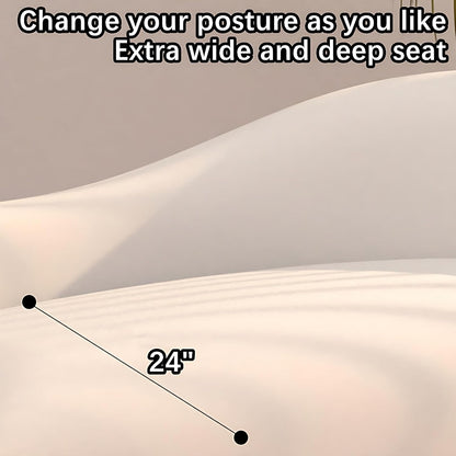 Aihm-LonCommercial Grade Sectional Sofa Set with Coffee Table and Chair 61"-94"