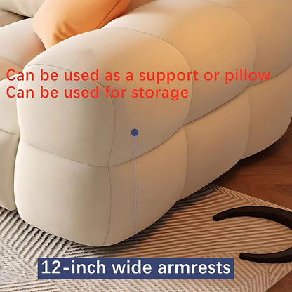 Aihm-Lon Commercial Sectional Sofa Set with Coffee Table 79"-142"