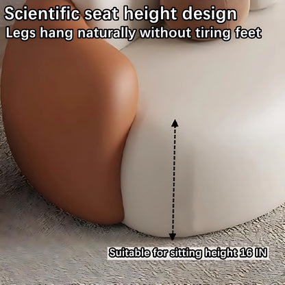 Aihm-Lon Commercial Grade Sectional Sofa Set Cream Couches wih Table and Chair 67" -102"