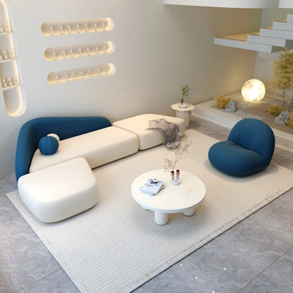 Aihm-Lon Commercial Grade Sofa Set with Table and Chair for Beauty Salon Lounge Area  79"-118"