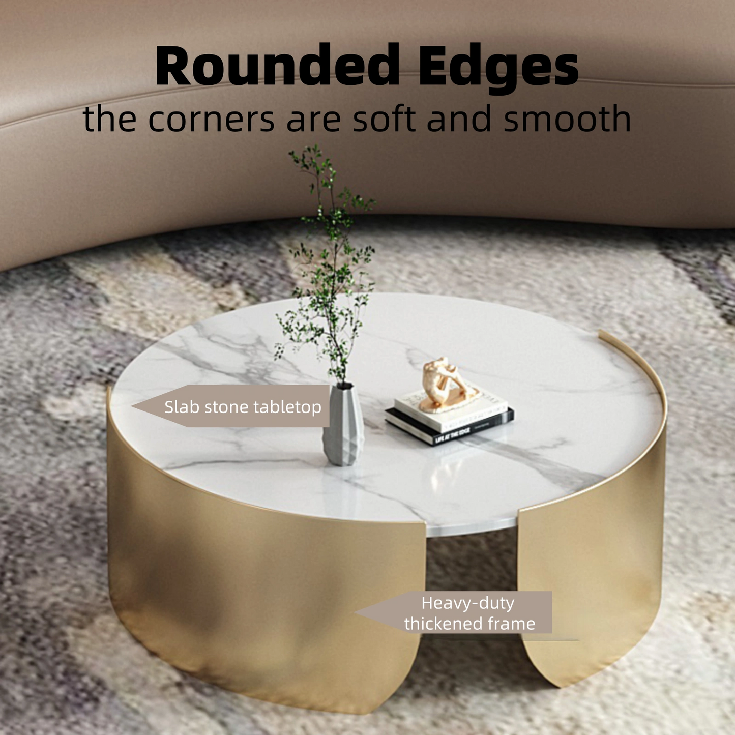 Aihm-Lon Commercial Sofa Set with Coffee Table and Chairs for Hotel Reception Area 71"-94.5"