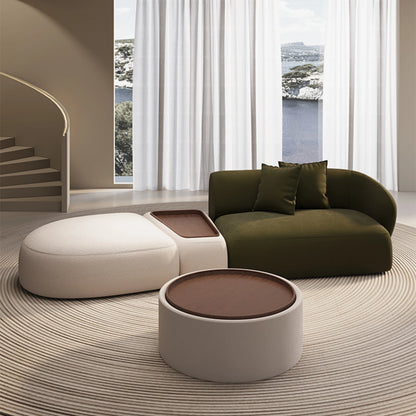 Aihm-Lon Commercial Curved Modular sofa Set Suitable for Small Apartments 127"-155"