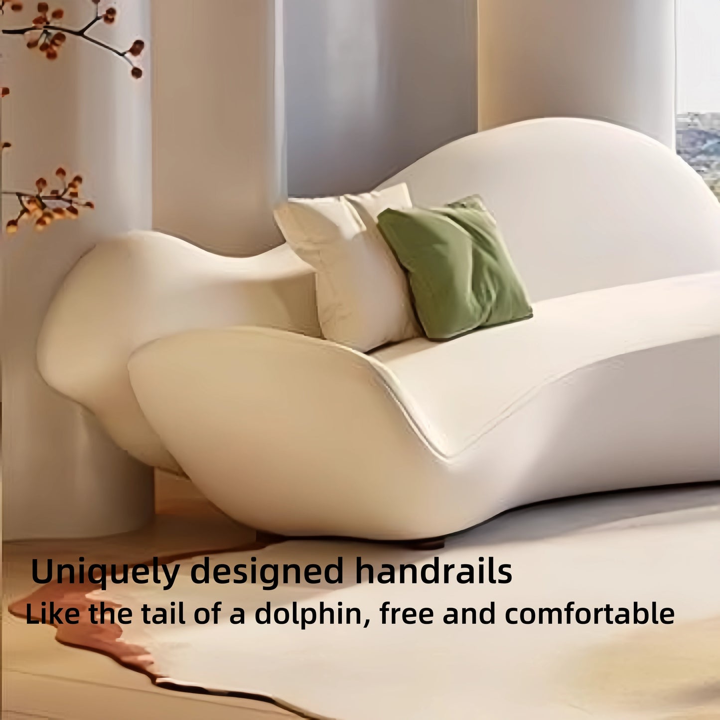 Aihm-Lon Commercial Creative Design Sofa Set with Coffee Table and Chairs 67"-110"