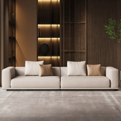 Aihm-Lon Commercial Grade Sofa Modern Horizon Straight Sofa 102"-126"