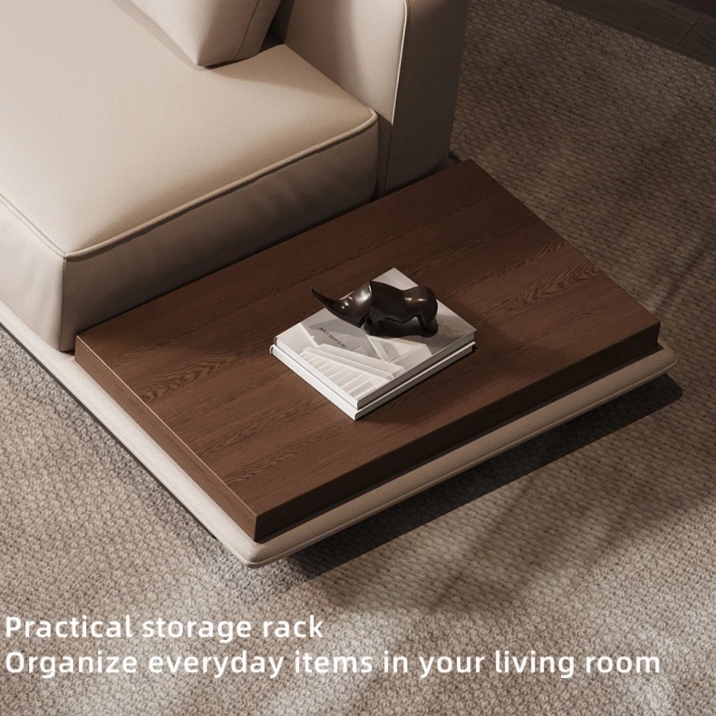 Aihm-Lon Commercial Grade Sofa Modern Horizon Straight Sofa 102"-126"