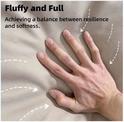 Aihm-Lon Commercial Grade Leather Sofa Set with Table and Chair 67"-120"