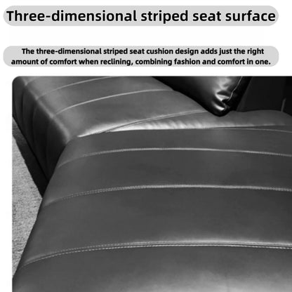 Aihm-Lon Leather Sofa Set with Coffee Table 101"-134"