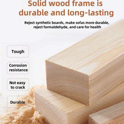 Aihm-Lon Leather Sofa Set with Coffee Table 101"-134"