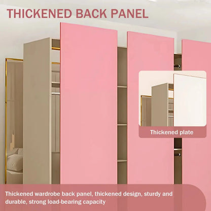 Aihm-Lon Wardrobe with Plenty Storage Space Armoires 55"-79"