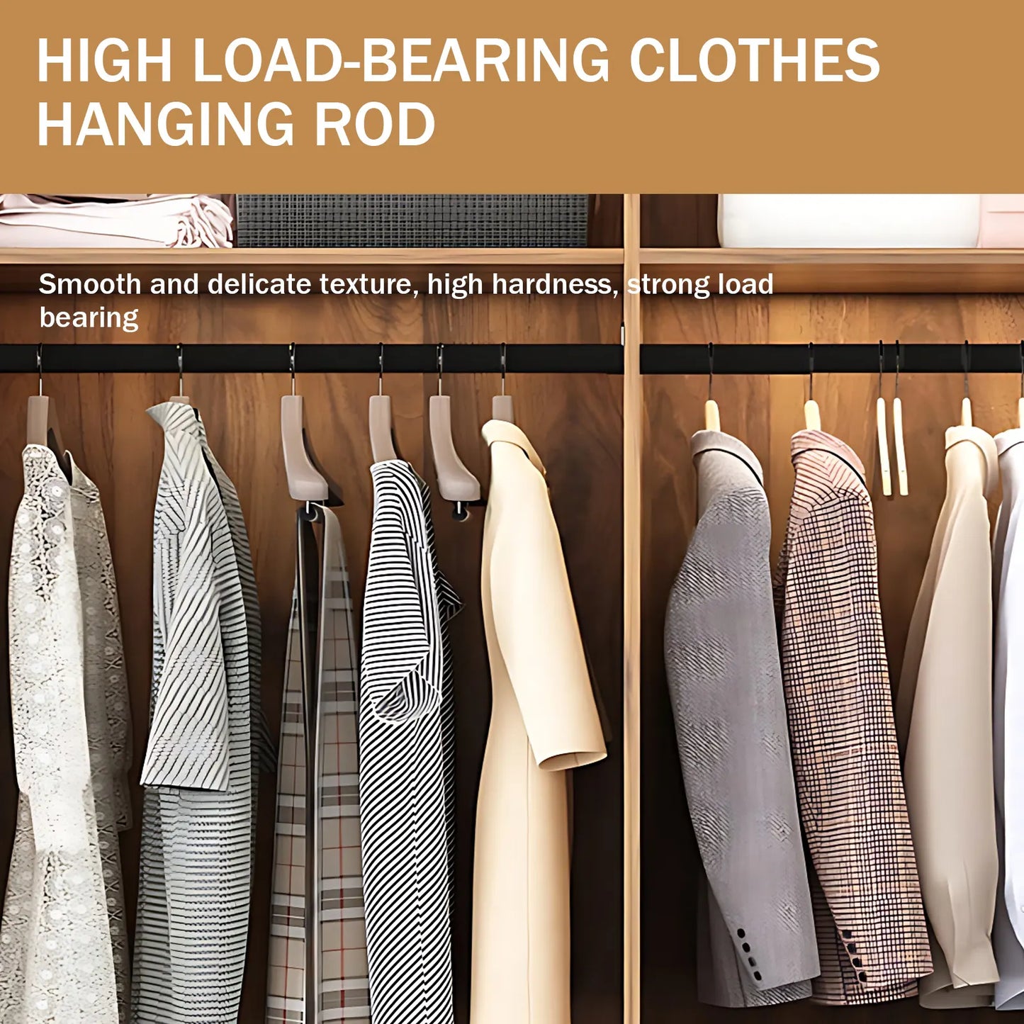 Aihm-Lon Luxury Wardrobe with Push-Pull Glass Doors 63"-102"