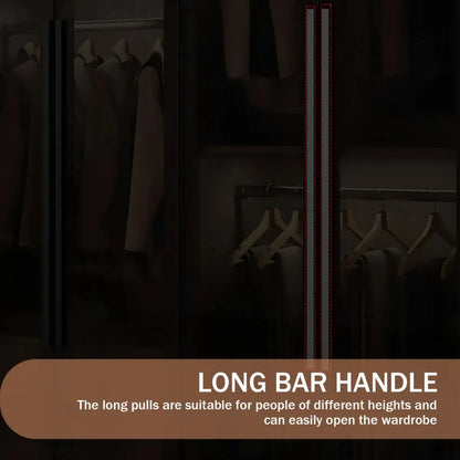 Aihm-Lon Wardrobes with Luxurious and Spacious Storage and Adjustable Partitions 63"-94"