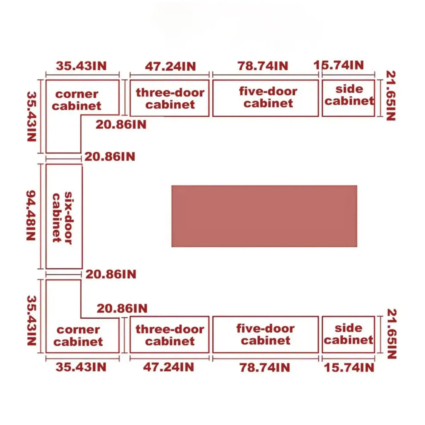 Aihm-Lon Wardrobes with Multi-Layer Storage Function and Smart Auto-Illumination 24"-94"