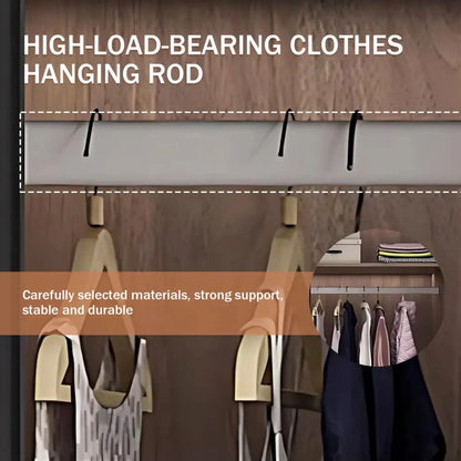 Aihm-Lon Wood Wardrobe with Smart Sensor Lighting 32"-110"