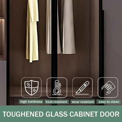 Aihm-Lon Wardrobe with Translucent Exterior Design 47"-94"