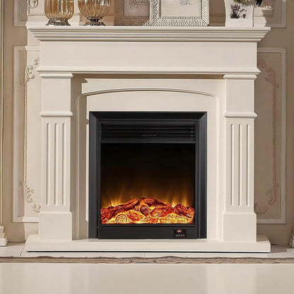 Aihm-Lon Electric Fireplace Parallel Line Design with Real Flame Effect 47”-59”