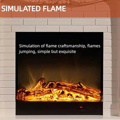 Aihm-Lon Luxurious Electric Fireplace with European Baroque Patterns 59”